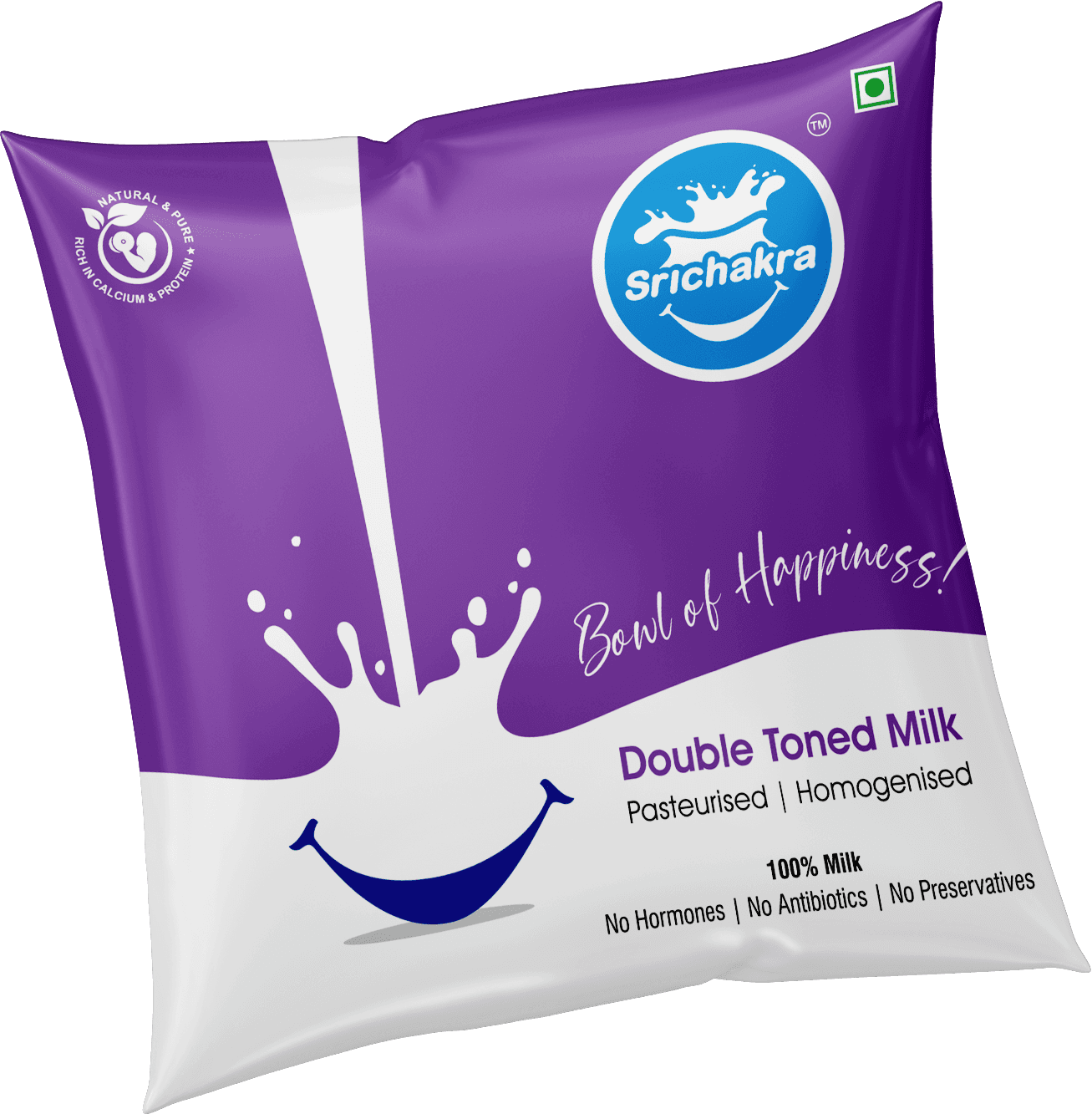 Srichakra Milk — Double Toned Milk